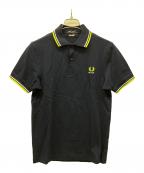 FRED PERRY×PALACEフレッドペリー×パレス）の古着「半袖ポロシャツ」｜ネイビー