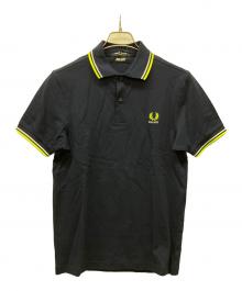 FRED PERRY×PALACE（フレッドペリー×パレス）の古着「半袖ポロシャツ」｜ネイビー
