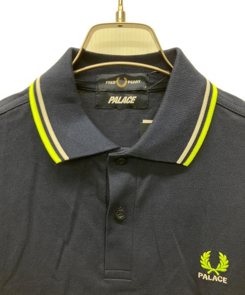 FRED PERRY（フレッドペリー）FRED PERRY (フレッドペリー) PALACE (パレス) 半袖ポロシャツ ネイビー サイズ:Sの古着・服飾アイテム