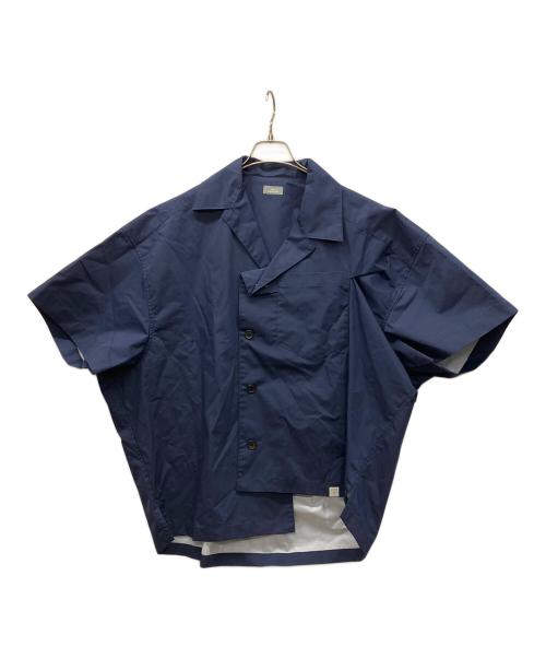 kolor/BEACON（カラービーコン）kolor/BEACON (カラービーコン) 半袖シャツ ネイビー サイズ:1の古着・服飾アイテム
