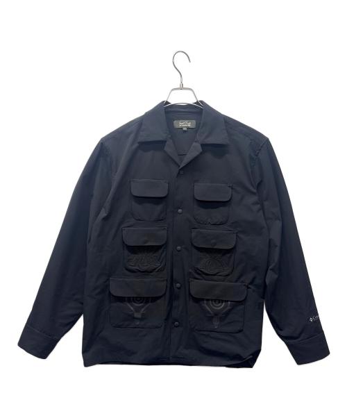 South2 West8（サウスツー ウエストエイト）South2 West8 (サウスツー ウエストエイト) Columbia (コロンビア) KITH (キス) 長袖シャツ ブラック サイズ:Sの古着・服飾アイテム
