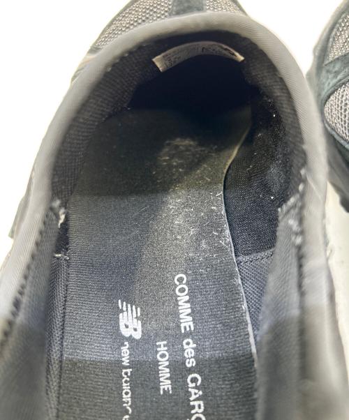 NEW BALANCE（ニューバランス）NEW BALANCE (ニューバランス) COMME des GARCONS (コムデギャルソン) スニーカー ブラック サイズ:27の古着・服飾アイテム
