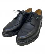 PARABOOTパラブーツ）の古着「レザーシューズ　AVIGNON」｜ブラック