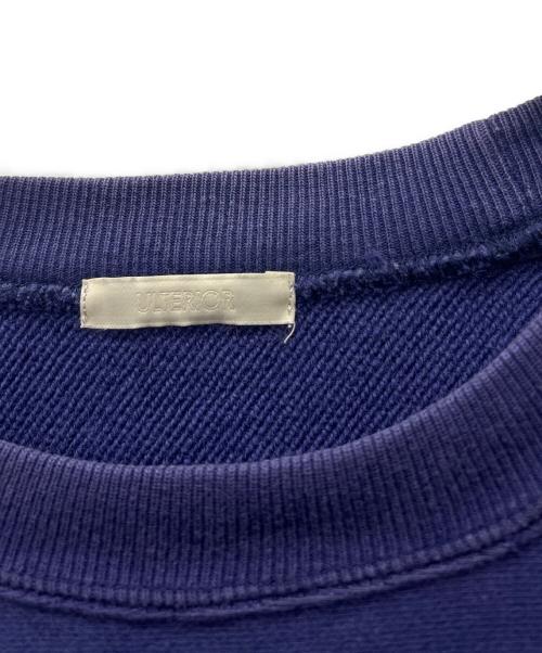 ULTERIOR（アルテリア）ULTERIOR (アルテリア) スウェット ブルー サイズ:4の古着・服飾アイテム