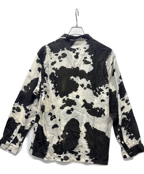 OLD JOE & Co.（オールドジョー）OLD JOE & Co. (オールドジョー) 長袖シャツ ブラック×ホワイト サイズ:15　1/2の古着・服飾アイテム