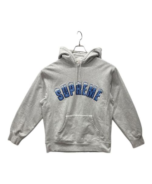 SUPREME（シュプリーム）Supreme (シュプリーム) Icy Arc Hooded Sweatshirt グレー サイズ:Mediumの古着・服飾アイテム