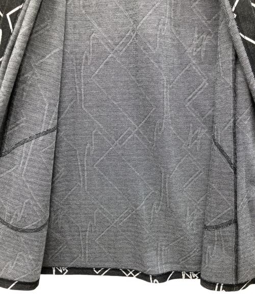 kiryuyrik（キリュウキリュウ）kiryuyrik (キリュウキリュウ) 薄手カーディガン グレー サイズ:Lの古着・服飾アイテム