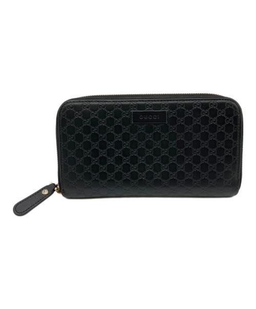 GUCCI（グッチ）GUCCI (グッチ) 長財布 ブラックの古着・服飾アイテム