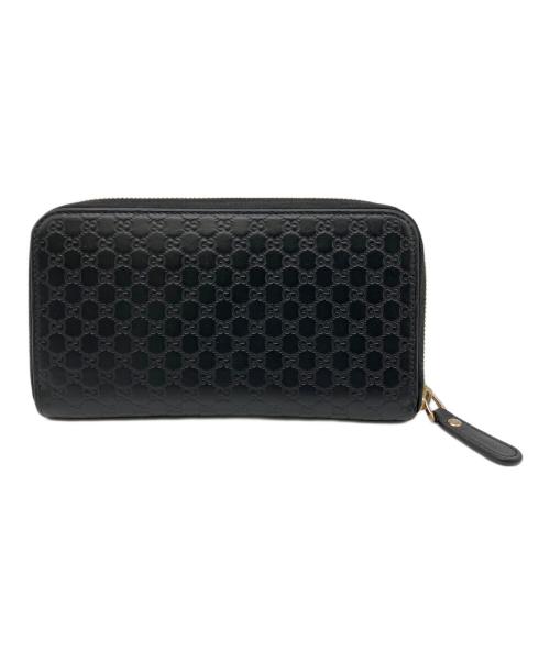 GUCCI（グッチ）GUCCI (グッチ) 長財布 ブラックの古着・服飾アイテム