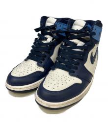 NIKE（ナイキ）の古着「ハイカットスニーカー」｜ブルー×ホワイト