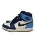 NIKE (ナイキ) ハイカットスニーカー ブルー×ホワイト サイズ:27.5：12000円