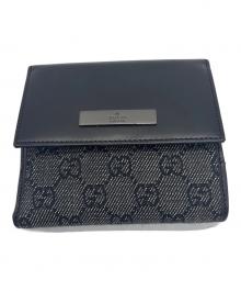 GUCCI（グッチ）の古着「2つ折り財布」｜ブラック