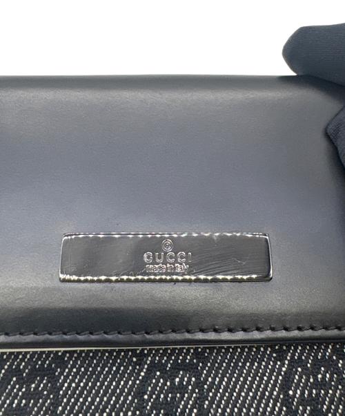 GUCCI（グッチ）GUCCI (グッチ) 2つ折り財布 ブラックの古着・服飾アイテム