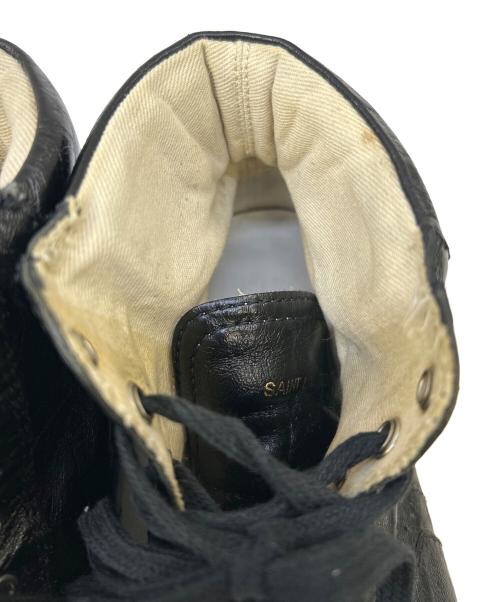 Saint Laurent Paris（サンローランパリ）Saint Laurent Paris (サンローランパリ) ハイカットスニーカー ブラック サイズ:42の古着・服飾アイテム