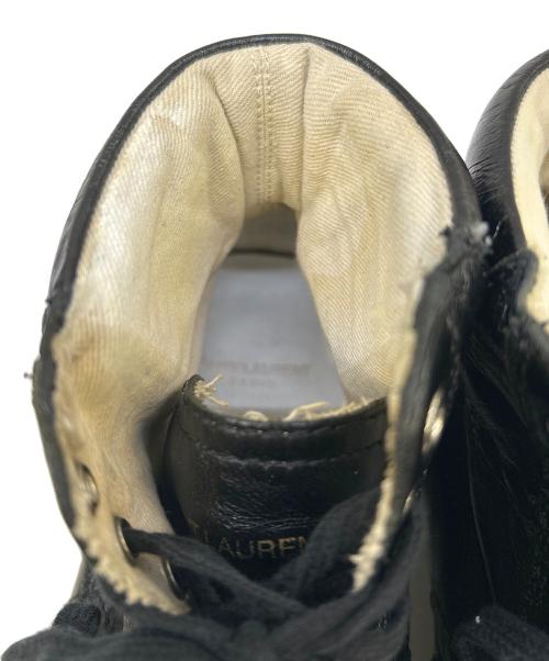 Saint Laurent Paris（サンローランパリ）Saint Laurent Paris (サンローランパリ) ハイカットスニーカー ブラック サイズ:42の古着・服飾アイテム