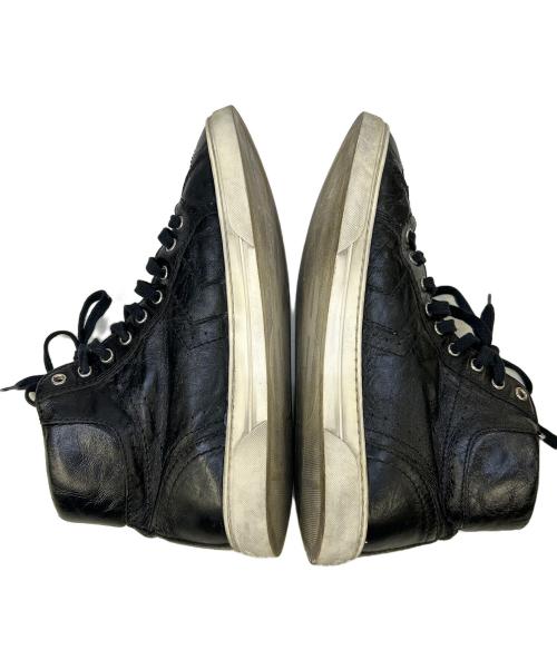 Saint Laurent Paris（サンローランパリ）Saint Laurent Paris (サンローランパリ) ハイカットスニーカー ブラック サイズ:42の古着・服飾アイテム
