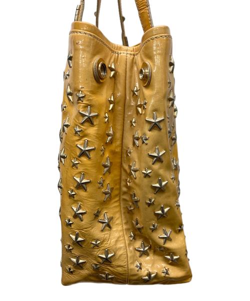 JIMMY CHOO（ジミーチュウ）JIMMY CHOO (ジミーチュウ) トートバッグ イエローの古着・服飾アイテム