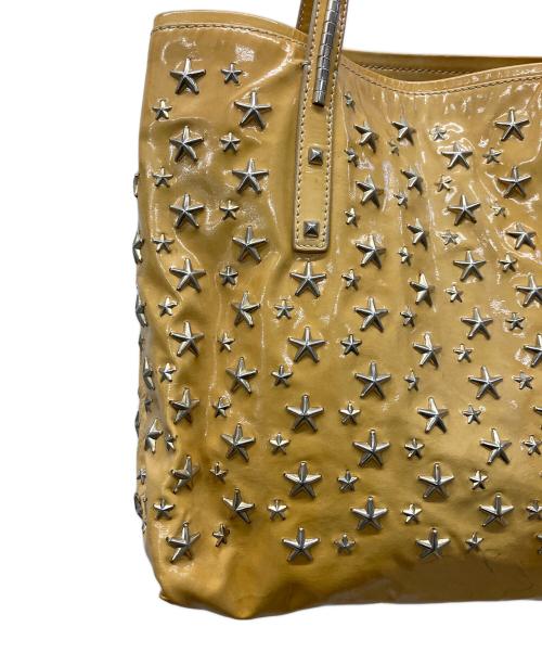 JIMMY CHOO（ジミーチュウ）JIMMY CHOO (ジミーチュウ) トートバッグ イエローの古着・服飾アイテム