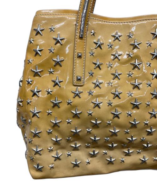 JIMMY CHOO（ジミーチュウ）JIMMY CHOO (ジミーチュウ) トートバッグ イエローの古着・服飾アイテム