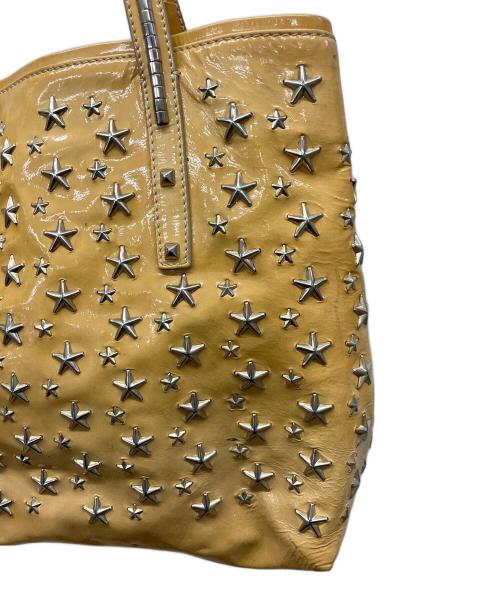 JIMMY CHOO（ジミーチュウ）JIMMY CHOO (ジミーチュウ) トートバッグ イエローの古着・服飾アイテム