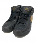 NIKE×SUPREMEナイキ×シュプリーム）の古着「ハイカットスニーカー」｜イエロー×ブラック