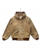 CarHarttカーハート）の古着「フーデッドジャケット」｜キャメル
