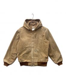 CarHartt（カーハート）の古着「フーデッドジャケット」｜キャメル
