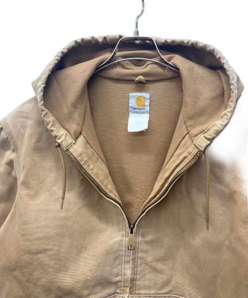 CarHartt（カーハート）CarHartt (カーハート) フーデッドジャケット キャメル サイズ:表記なしの古着・服飾アイテム