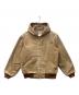 CarHartt（カーハート）の古着「フーデッドジャケット」｜キャメル