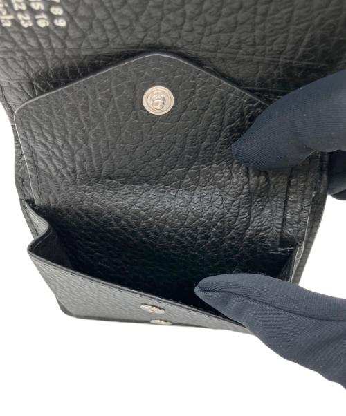 Maison Margiela（メゾンマルジェラ）Maison Margiela (メゾンマルジェラ) 2つ折り財布 ブラックの古着・服飾アイテム