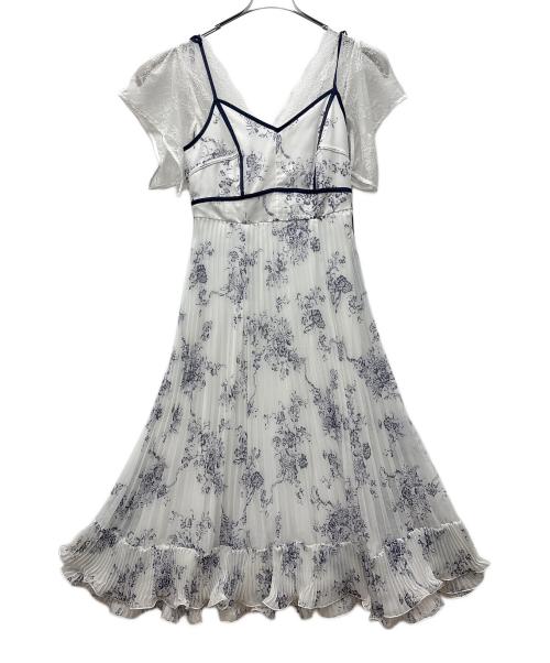 Snidel（スナイデル）Snidel (スナイデル) 半袖ワンピース ホワイト サイズ:1の古着・服飾アイテム