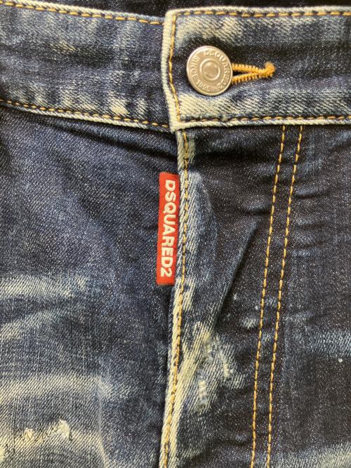DSQUARED2（ディースクエアード）DSQUARED2 (ディースクエアード) ダメージ加工デニムパンツ サイズ:48の古着・服飾アイテム