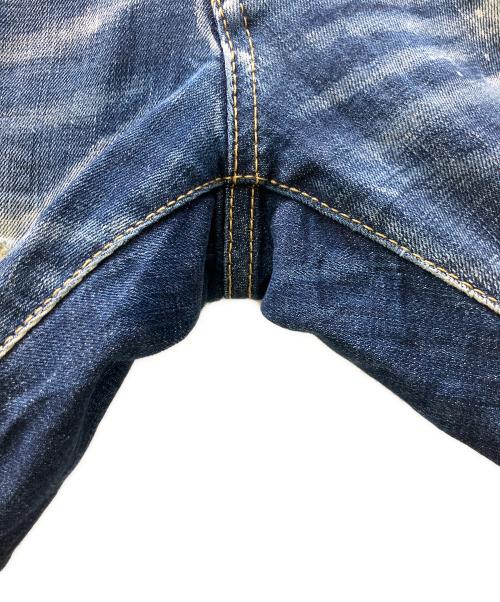 DSQUARED2（ディースクエアード）DSQUARED2 (ディースクエアード) ダメージ加工デニムパンツ サイズ:48の古着・服飾アイテム