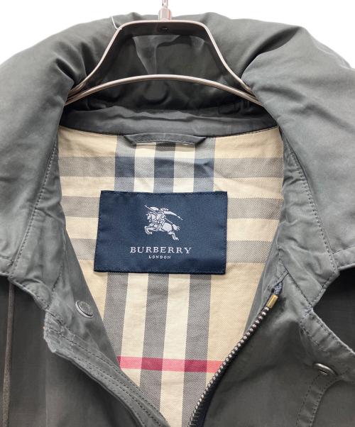 BURBERRY LONDON（バーバリーロンドン）BURBERRY LONDON (バーバリーロンドン) モッズコート ダークグレー サイズ:Lの古着・服飾アイテム
