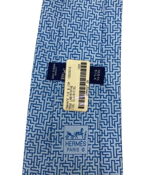 HERMES（エルメス）HERMES (エルメス) ネクタイ ブルー サイズ:-の古着・服飾アイテム