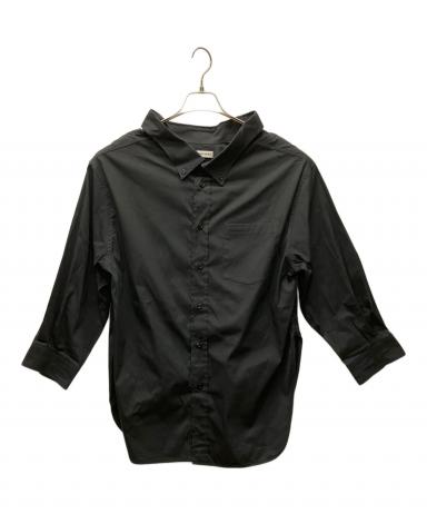 BALENCIAGA バレンシアガ ストライプ柄 長袖 シャツ サイズ34 レッド×ホワイト レディース 古着 中古 USED BALENCIAGA - BALENCIAGA バレンシアガ ストライプ柄 長袖 シャツ