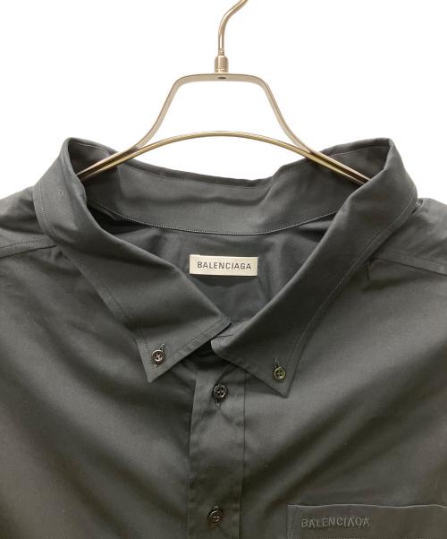 BALENCIAGA（バレンシアガ）BALENCIAGA (バレンシアガ) 長袖シャツ ブラック サイズ:34の古着・服飾アイテム