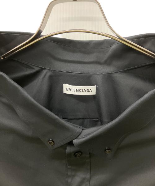 BALENCIAGA（バレンシアガ）BALENCIAGA (バレンシアガ) 長袖シャツ ブラック サイズ:34の古着・服飾アイテム