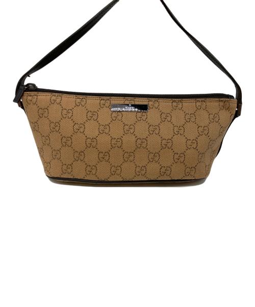 GUCCI（グッチ）GUCCI (グッチ) ハンドバッグ ベージュの古着・服飾アイテム