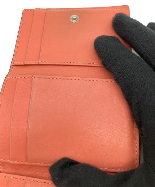 LOEWE（ロエベ）LOEWE (ロエベ) 3つ折り財布 ピンクの古着・服飾アイテム