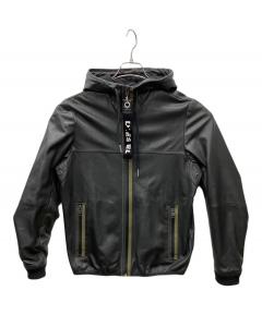 中古・古着通販】DIESEL (ディーゼル) ダブルライダースジャケット