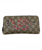 GUCCIグッチ）の古着「長財布」｜ブラウン