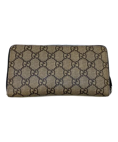 GUCCI（グッチ）GUCCI (グッチ) 長財布 ブラウンの古着・服飾アイテム