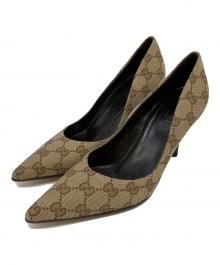 GUCCI（グッチ）の古着「ヒールパンプス」｜ベージュ