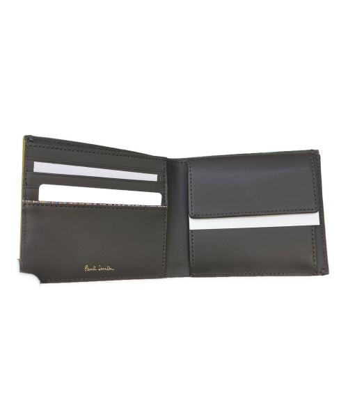 PAUL SMITH（ポールスミス）Paul Smith (ポールスミス) 2つ折り財布 ブラックの古着・服飾アイテム