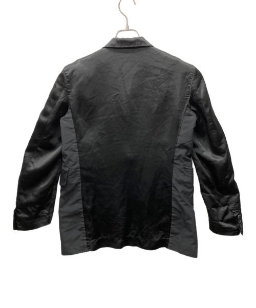 BLACK COMME des GARCONS（ブラックコムデギャルソン）BLACK COMME des GARCONS (ブラックコムデギャルソン) テーラードジャケット ブラック サイズ:XSの古着・服飾アイテム