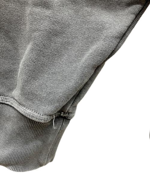 stussy（ステューシー）stussy (ステューシー) プルオーバーパーカー グレー×ブラック サイズ:Ｌの古着・服飾アイテム