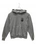 stussy（ステューシー）の古着「プルオーバーパーカー」｜グレー×ブラック