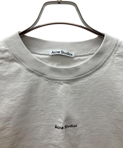 Acne studios（アクネ ストゥディオズ）Acne studios (アクネ ストゥディオズ) 半袖カットソー ホワイト サイズ:XSの古着・服飾アイテム