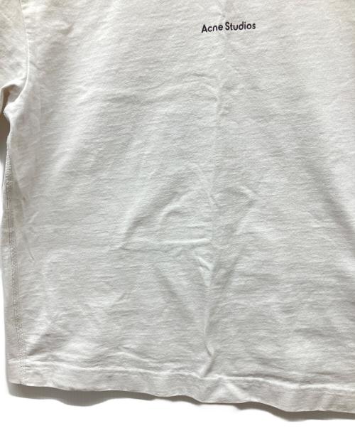 Acne studios（アクネ ストゥディオズ）Acne studios (アクネ ストゥディオズ) 半袖カットソー ホワイト サイズ:XSの古着・服飾アイテム